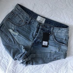 One teaspoon denim shorts